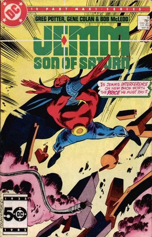 Jemm, Son of Saturn #9 - DC Comics - 1985