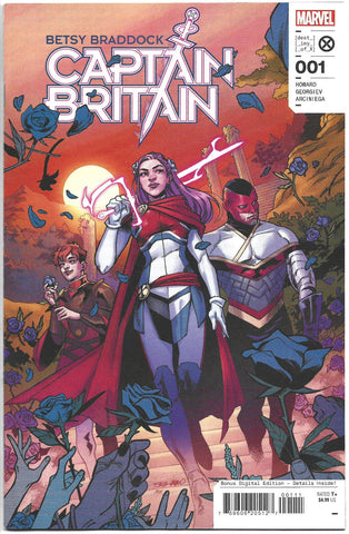 Betsy Braddock Captain Britain #1 - Marvel Comics - 2023