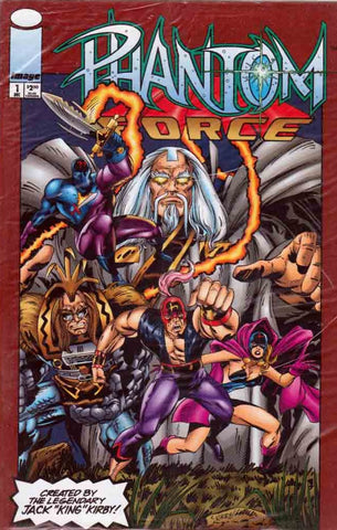 Phantom Force #1 - Image Comics - 1994 - in original polybag w/ Trading Card