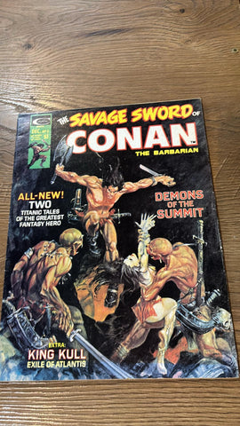 Savage Sword of Conan #3 - Marvel Magazines - 1974