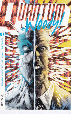 Quantum And Woody #7 - Valiant Comics - 2018 - Cover B Foil Effect