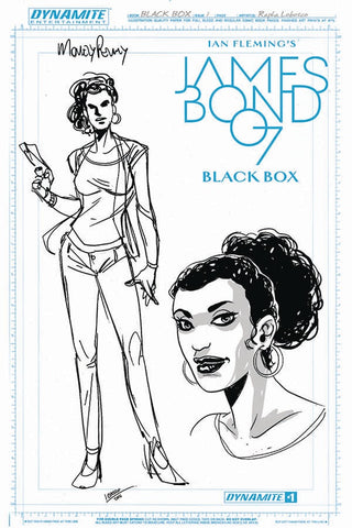 James Bond 007: Black Box #1 - Dynamite - 2017 - Moneypenny Variant