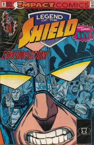 Legend Of The Shield #6 - Impact Comics - 1991