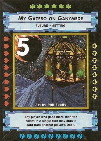 "My Gazebo On Ganymede" - Xxxenophile CCG Card