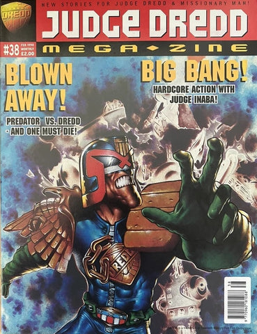 Judge Dredd Megazine #38 #41 #47 (Three Issues) - 1998