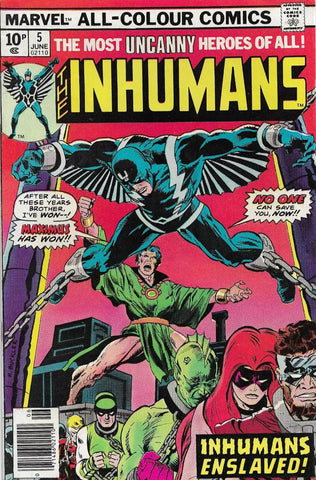 The Inhumans #5 - Marvel Comics - 1976