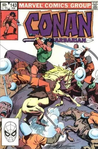 Conan The Barbarian #143 - Marvel Comics - 1982