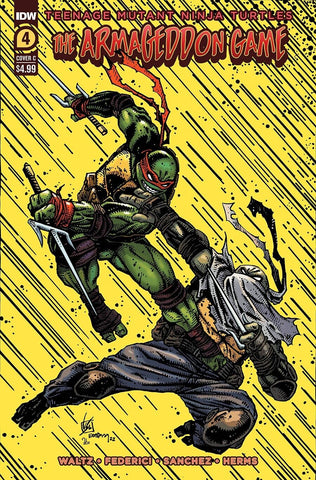 TMNT: Armageddon Game #4 - IDW - 2023 - Cover C