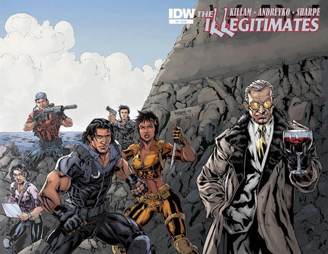 The Illegitimates #6 - IDW - 2014 - Wrap Cover