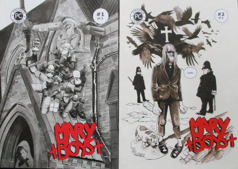 Mary Boys #1 & #2 + extras - Proper Comics - 2019