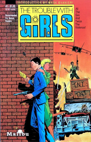 The Trouble with Girls #1 - Malibu Comics - 1987