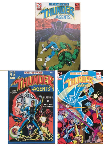Hall Of Fame: T.H.U.N.D.E.R. Agents #1 2 3 (Set) - JC Productions - 1983