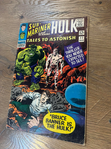 Tales to Astonish #77- Marvel Comics - 1966