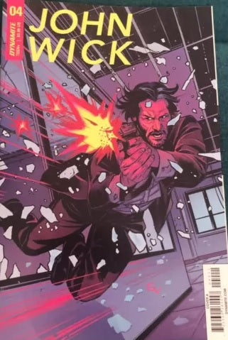 John Wick #4 - Dynamite - 2018 - Diving & Shooting Variant