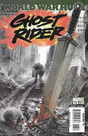 Ghost Rider #13 - Marvel Comics - 2007 - Dell'Otto Cover