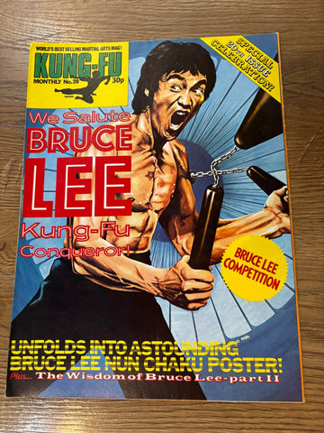 Kung-Fu Monthly #20 - Martial Arts Magazine - Bruce Lee