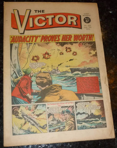 "The Victor" #500 - #506 (LOT of 7x Comics) - British Comic - 1970
