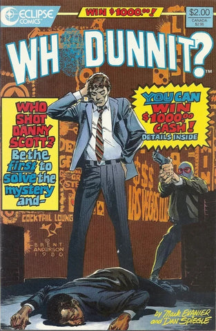 Whodunnit? #1 - Eclipse Comics - 1986