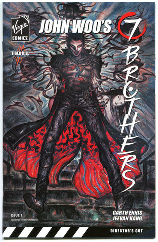 John Woo's 7 Brothers #1 - 5 (5x Comics LOT) - Virgin - 2006