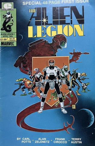 Alien Legion #1 - Marvel / Epic Comics - 1984