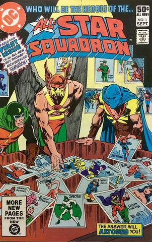 All-Star Squadron #1 - DC Comics - 1981