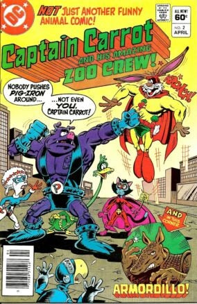Captain Carrot & His Amazing Zoo Crew #2 - DC Comics - 1982