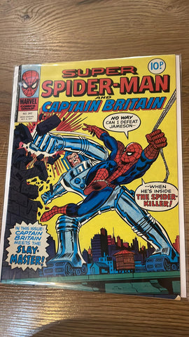 Super Spider-Man #243 - Marvel Comics - 1977 - British