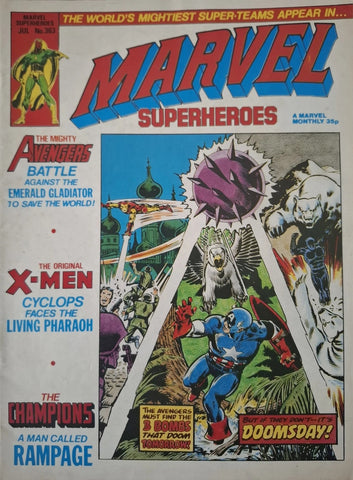 Marvel Superheroes #363 - Marvel Comics/British - 1980