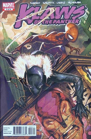 Klaws Of The Panther #3 - Marvel Comics - 2010