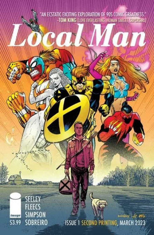 Local Man #1 - Image Comics - 2023 - 2nd Print