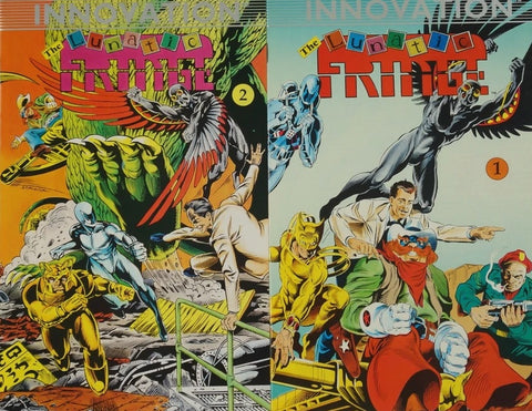 The Lunatic Fringe #1 and #2 - Innovation Comics - 1989