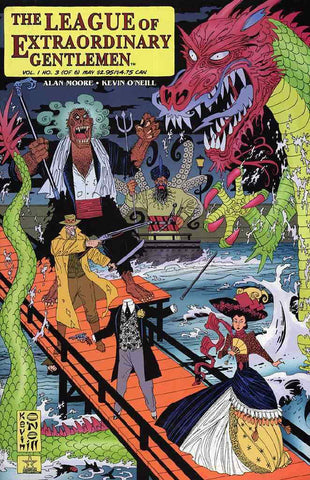 League of Extraordinary Gentlemen #3 - America's Best Comics - 1999