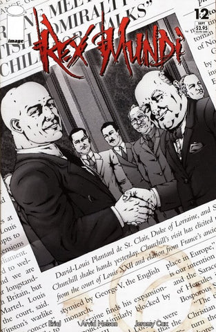 Rex Mundi #12 - Image Comics - 2004