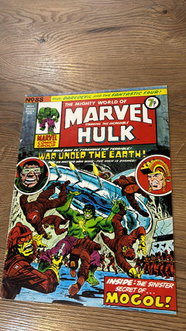 The Mighty World of Marvel #88 - Marvel/British - 1974