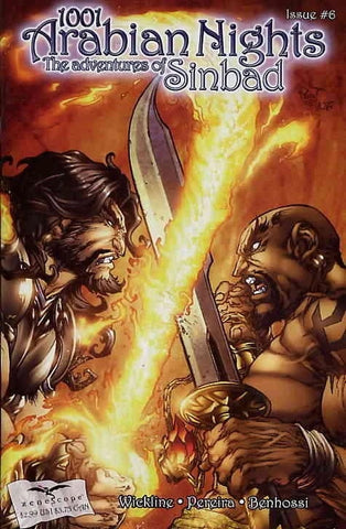 1001 Arabian Nights: Adventures of Sinbad #6 - Zenescope - 2008