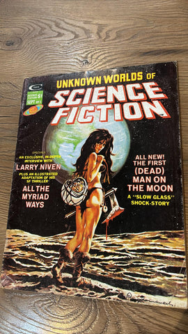 Unknown Worlds Of Science Fiction #5 - Curtis Magazines - 1975