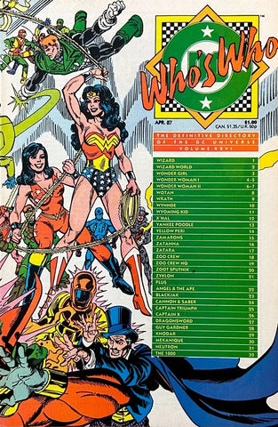 Who's Who #26 - DC Comics - 1987