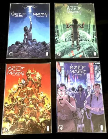 Self Made #1 - #4 (4x Comics RUN) - Image Comics - 2018