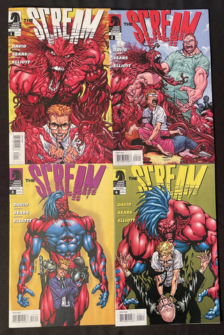 The Scream #1-4 (RUN of 4x Comics) - Dark Horse - 2008