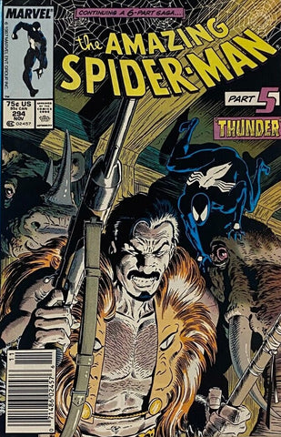 Amazing Spider-Man #294 - Marvel Comics - 1987 - Death of Kraven - VG
