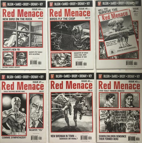 Red Menace #1 - #6 (Set) - Wildstorm - 2007