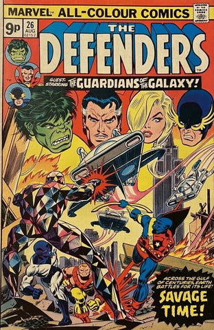 The Defenders #26 - Marvel Comics - 1975 - Pence Copy