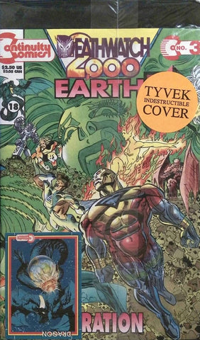 Deathwatch 2000: Earth 4 #18 - Continuity - 1993 - New Polybagged w/card