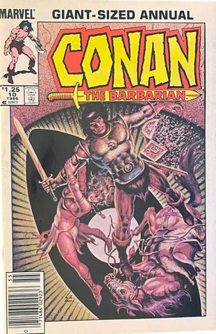 Conan The Barbarian Annual #10 - Marvel Comics - 1986