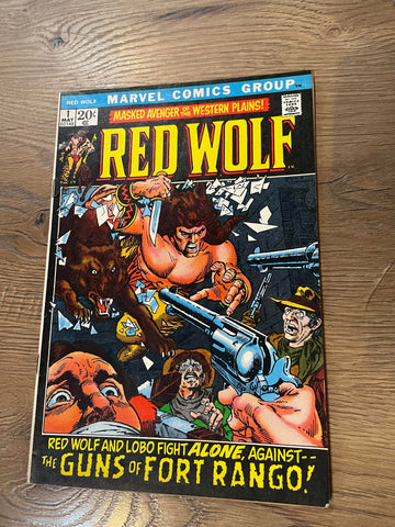 Red Wolf #1 - Marvel Comics - 1972