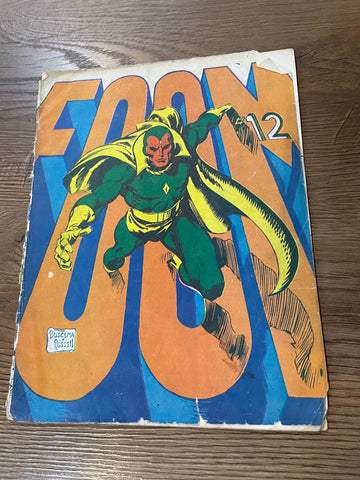 Foom Magazine #12 - Marvel Comics - 1975