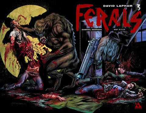 Ferals #3 - Avatar Press - 2012 - Wrap Cover
