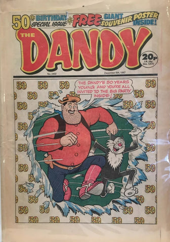 The Dandy #2402 - British Comic - 5th December 1987