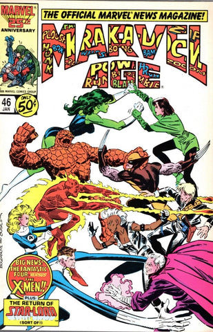 Marvel Age #46 - Marvel Comics - 1986