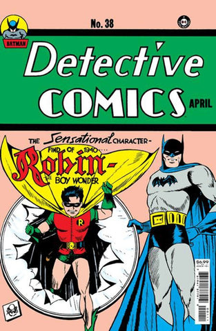 Detective Comics #38 - DC Comics - 2022 - Facsimile